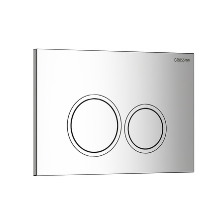 Клавиша смыва Grossman Galaxy 700.K31.01.100.100 хром глянцевый